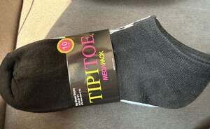 TipiToe 10-Pack No Show Ankle Socks Style #NS01-10